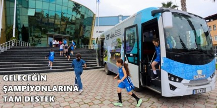 Canik Belediyesi'nden Ücretsiz Sporcu Servisi 